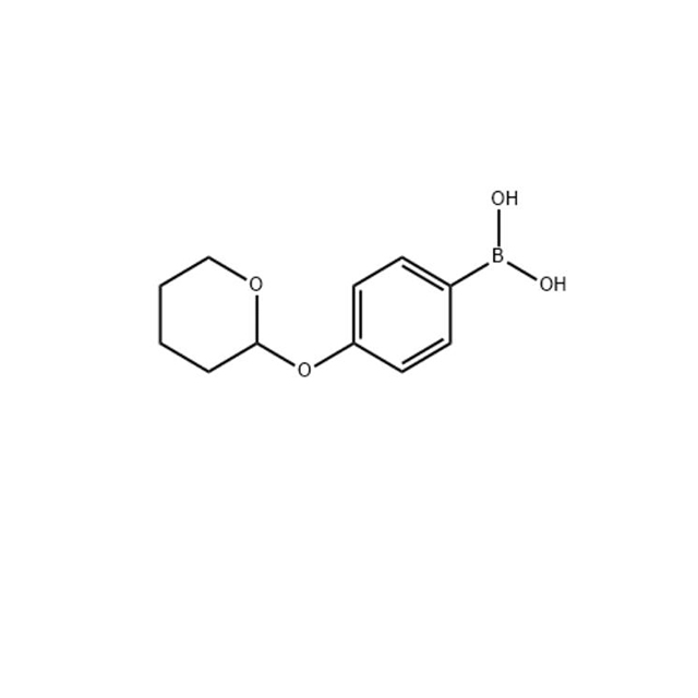4-(2-Tetrahydropyranyloxy)phenylboronic Acid (182281-01-2) C11H15BO4
