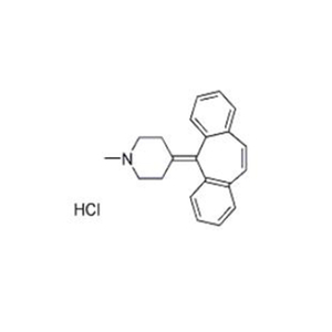 Cyproheptadine Hydrochloride (41354-29-4) C21H22ClN