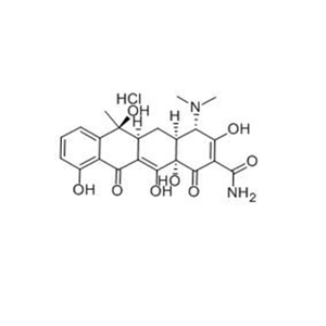 Tetracycline Hydrochloride (64-75-5) C22H25ClN2O8