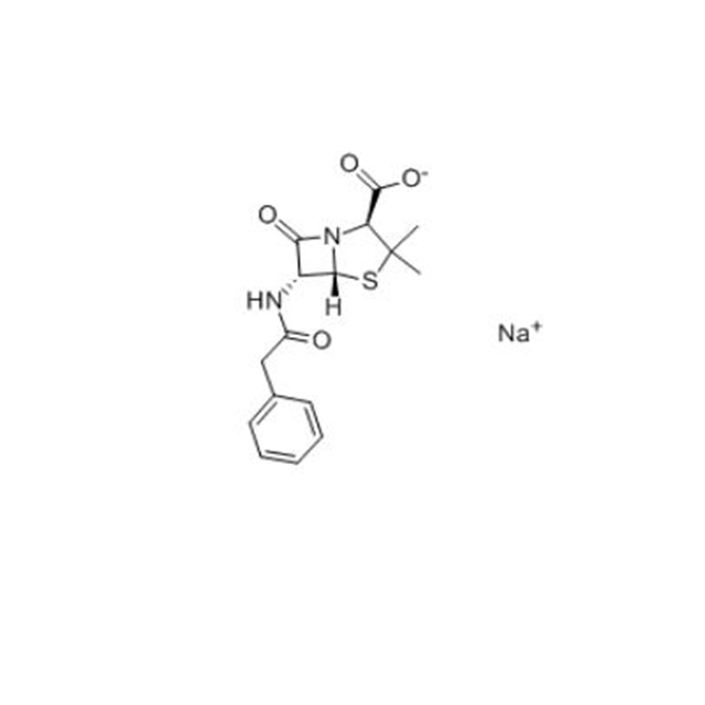 Penicillin G Sodium Salt (69-57-8) C16H17N2NaO4S